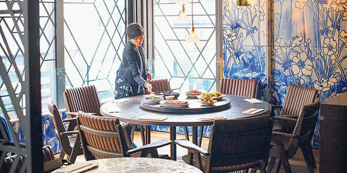 interior \ chinese gastro pub, the Duck and Rice - Soho